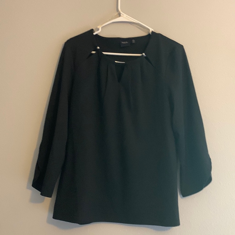 Nice black blouse long sleeve